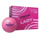 LADY ピンク [ゴルフボール 1ダース12球入り]
