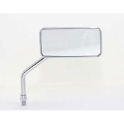 バイクミラー ナポレオン(NAPOLEON) カスタムスクエアミラー(右側用)カラー:クロームメッキ 10mm正ネジ/1本入り AC-101-10R