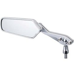 バイクミラー ナポレオン（NAPOLEON） ガセットミラー（左側用）カラー：クロームメッキ 10mm正ネジ/1本入り AM2-101-10L