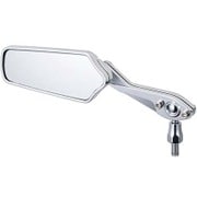 バイクミラー ナポレオン(NAPOLEON) ガセットミラー(左側用)カラー:クロームメッキ 10mm正ネジ/1本入り AM2-101-10L