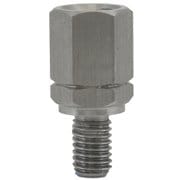 スリムステンレスアダプター 8mm正ネジ→8mm逆ネジ SS-3