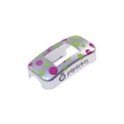 IMAZINE(イマジン) シリコンウォッチ 専用カスタムカバー トレンディー 水玉シルバー 正規輸入品 po00vf