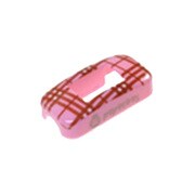 IMAZINE(イマジン) シリコンウォッチ 専用カスタムカバー トレンディー チェックピンク 正規輸入品 plaid