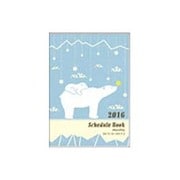 Paperi パペリ B6サイズ マンスリータイプ Polar Bear SB6M605