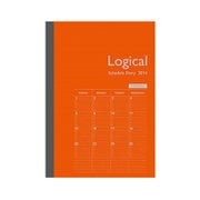 ロジカルダイアリー 2016年度版 月間ノートタイプ A6 オレンジ NS-A602-16BO