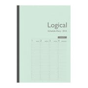 ロジカルダイアリー 2016年度版 週間バーチカルタイプ A5 グリーン NS-A503-16BG