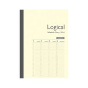 ロジカルダイアリー 2016年度版 週間バーチカルタイプ A6 イエロー NS-A603-16BY