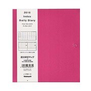 インデックスダイアリー 2016 ソフト スクエア ピンク DU-SQ502-16P