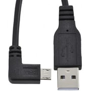 マイクロUSB 通信・充電ケーブル L字型ケーブル 3m SMP-JSR30L