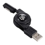 SMP-JMGC-R [USBマグネットコネクター 伸縮ケーブル 充電専用 0.75m]