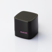 スマートフォン用 コンパクトワイヤレス Bluetooth スピーカー ブラック LBT-SPCB01AVBK