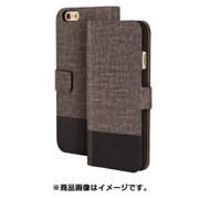 IP6SFC-UBNBLK [iPhone 6s 用 手帳型 フラップケース Urbano/ Noche Ebony]