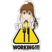 WORKING マグネットステッカー 種島ぽぷら