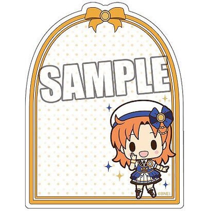 アイドルマスター ミリオンライブ! ダイカット付箋 矢吹可奈 ミニキャラ アイドルマスター ミリオンライブ! ダイカット付箋 矢吹可奈 ミニキャラ