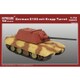 M72033 [AFV レジンキットモデルシリーズ E-100 重戦車 クルップ砲塔 1/72スケール]