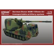 M72043 [AFV レジンキットモデルシリーズ AGM 155mm自走砲 1/72スケール]