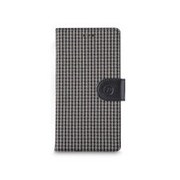 MKWNDBSEXPZ4BKSC [PU Case Western Series for Sony Xperia Z4 Diary Style Black Small Checked]
