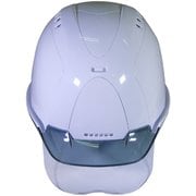 SS-821Z [verno（ベルノ）フェイスシールド付きヘルメット　ソフトバイザー ホワイト]