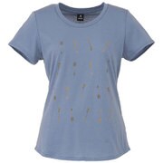 DY75351-PB-M [Tシャツ レディース Mサイズ パープリッシュブルー]