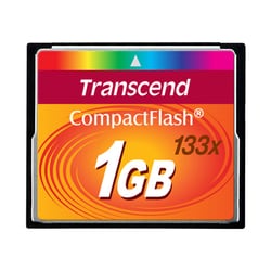 コンパクトフラッシュ 133倍速 1GB TYPE I TS1GCF133