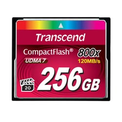 コンパクトフラッシュ 800倍速 256GB TS256GCF800