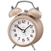 目覚まし時計 ツインベルクロック タルト アイボリー FEA170 IV-Z