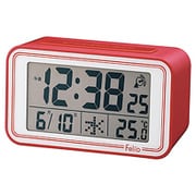 電波置時計 アシェット レッド FEA169 R-Z