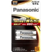 充電式エボルタ 高容量充電池 ハイエンドモデル 単4形 2本パック BK-4HLD/2B