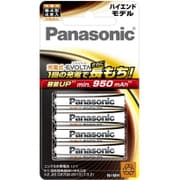 充電式エボルタ 高容量充電池 ハイエンドモデル 単4形 4本パック BK-4HLD/4B