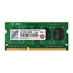 ノートPC用メモリ PC3-12800 DDR3-1600 4GB 1.5V 204pin SO-DIMM 無期限保証 TS512MSK64V6H