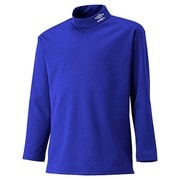 UBA7546JL-BLU-150 [ブラッシュドハイネックシャツ ジュニアサイズ 150cm ブルー]