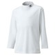 UBA7546JL-WHT-160 [ブラッシュドハイネックシャツ ジュニアサイズ 160cm ホワイト]