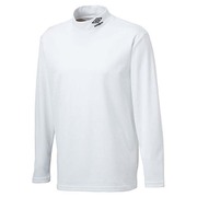 UBA7546L-WHT-L [ブラッシュドハイネックシャツ Lサイズ ホワイト]