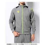 UCA3554-MCRL-L [スウェットジャケット Lサイズ Mチャコール×Rライム]