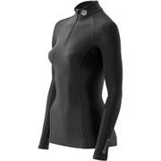 J61033025D-BLK-L [A200 サーマルロングスリーブジッパー レディース Lサイズ ブラック]
