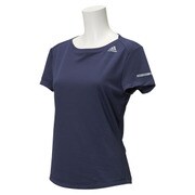 ITQ13-AA5343-J/L [シークエンス ランニング 半袖Tシャツ レディース Lサイズ ミッドナイトグレー F15]