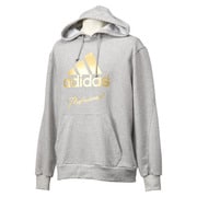 BBO99-AC6662-J/L [アディダス プロフェッショナル スウェットビッゴロゴパーカー メンズ Lサイズ ミディアムグレイヘザー]