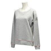 BBU64-AH3519-J/L [Separates スウェットクルー レディース Lサイズ ミディアムグレイヘザー]