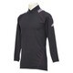 BCJ68-AH6620-J/M [X(エックス) RengiPremier 姿勢制御 ハイネック ベースレイヤー長袖 メンズ Mサイズ ブラック/ダークグレイヘザー]