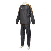 BCJ70-AH6624-J/M [エース ピステスーツセット 裏地無し メンズ Mサイズ ブラック]