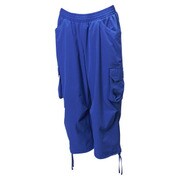 KBZ83-AH8271-J/M [カーゴカプリパンツ W Fitness レディース Mサイズ ボールドブルー]