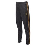 GYN33-S19519-J/L [JUVE UCL トレーニング パンツ Lサイズ ブラック/ダークフットボールゴールド/ホワイト]