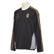 GYN35-S19523-J/XO [JUVE UCL トレーニング トップ XOサイズ ブラック/ダークフットボールゴールド/ホワイト]