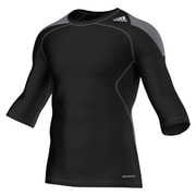 GYO91-S20424-J/L [3/4スリーブTシャツ テックフィット Cool 1st レイヤー メンズ Lサイズ ブラック]