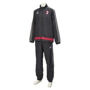 GYP29-S20667-J/S [2015-16 ACミラン プレゼンテーションスーツ 上下セット メンズ Sサイズ ブラック/CH ソリッドグレー/ビクトリーレッドS04]