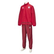 GYW50-S27383-J/M [2015-16 FCバイエルン プレゼンテーションスーツ 上下セット メンズ Mサイズ FCBトゥルーレッド/クラフトレッド F12]