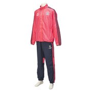 GYW61-S27398-J/XO [2015-16 FCバイエルン UCL プレゼンテーションスーツ 上下セット メンズ XOサイズ フラッシュレッド S15/ポップ]