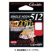 シングルフック512 THEメバル 8号 [67146 10本入り レッド]