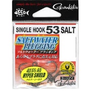 シングルフック53 2/0号 [ソルトウォーター対応モデル 67657 6本入り]