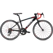 キッズ用ロードバイク FUJI ACE 24 24型 外装7段変速 ブラック/レッド 16AC24BK34